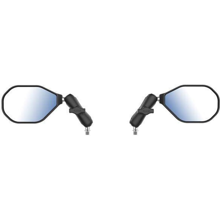 Oglindă Ram Mounts Tough-Mirror cu baze M10-1.25, brat mediu