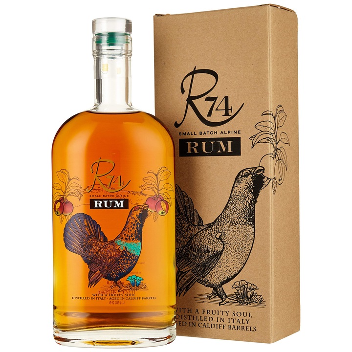 Roner R74 Rom Aged 40% 0.7L, chihlimbar intens, maturat 5 ani