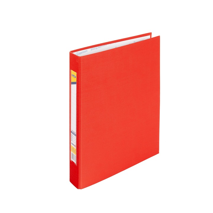Dosar Office 1, A4, cu 4 inele, roșu