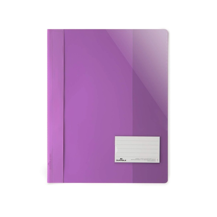 Dosar Durable, A4+, PP, lila deschis