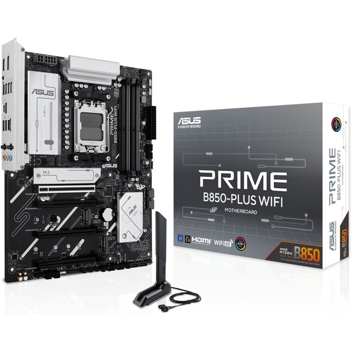 Дънна платка Asus Prime B850 Plus Wi-Fi + Asus Prime RX 9070XT 16GB GDDR6 OC 90MB1L80-M0EAY0_90YV0L71-M0NA00