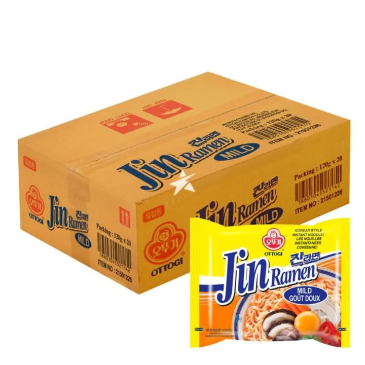 Ottogi Jin Ramen Mild (20*120g)