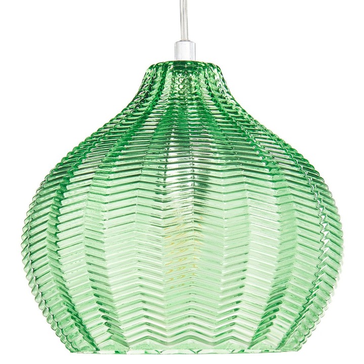 Lustra Keila Sticla Verde