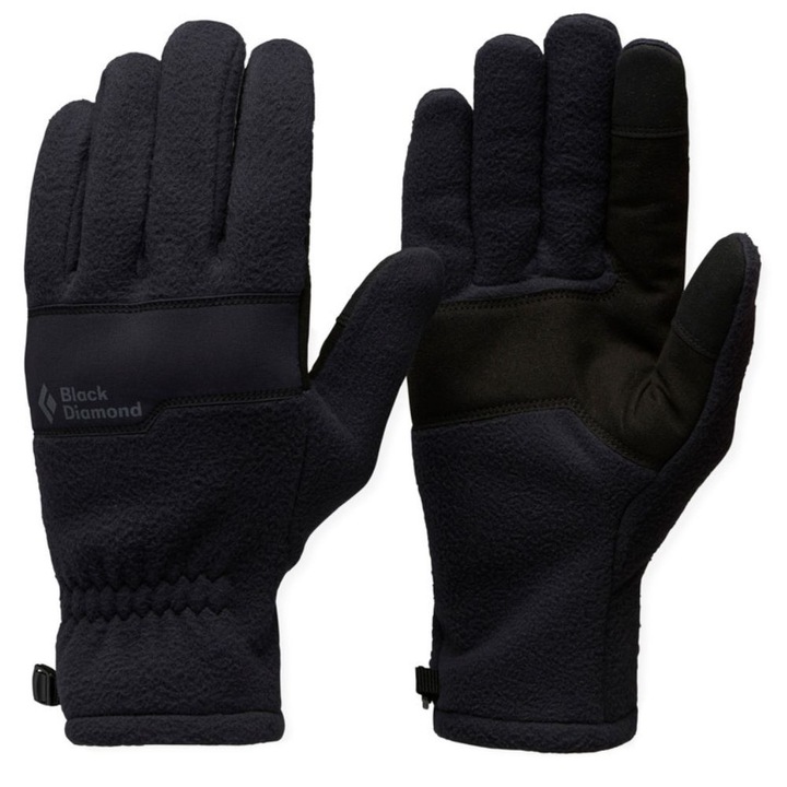 Ръкавици Black Diamond Everyday Fleece-Черно-XL