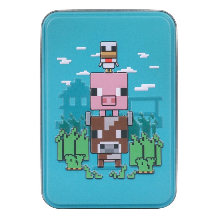 Комплект карти за игра Minecraft, JPT, животни, атрактивен дизайн, нов