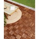 Podea de exterior Acerenza Lemn de salcam certificat Maro