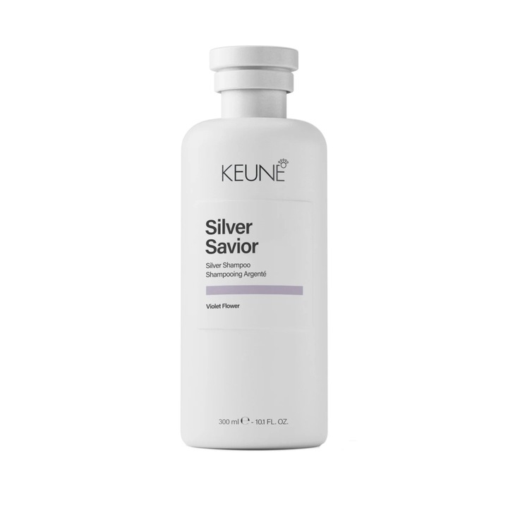 Sampon pentru neutralizarea tonurilor calde Keune Care Silver Savior Shampoo, 300 ml