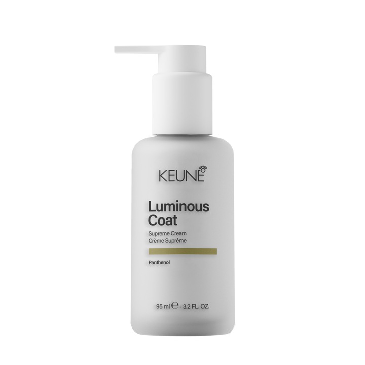 Crema nutritiva pentru par Keune Care Luminous Coat Supreme, 95 ml, Hidratanta, Stralucire