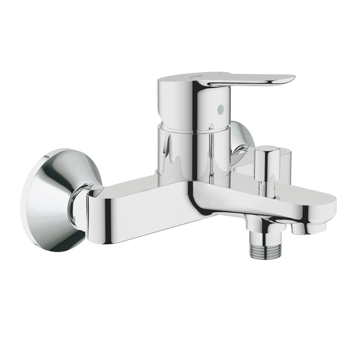Baterie baie pentru cada / dus, Grohe Start Edge 23348000, montaj aplicat, monocomanda, finisaj cromat