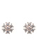 U.S. Polo Assn., Cercei cu tija si cristale, Auriu, Transparent