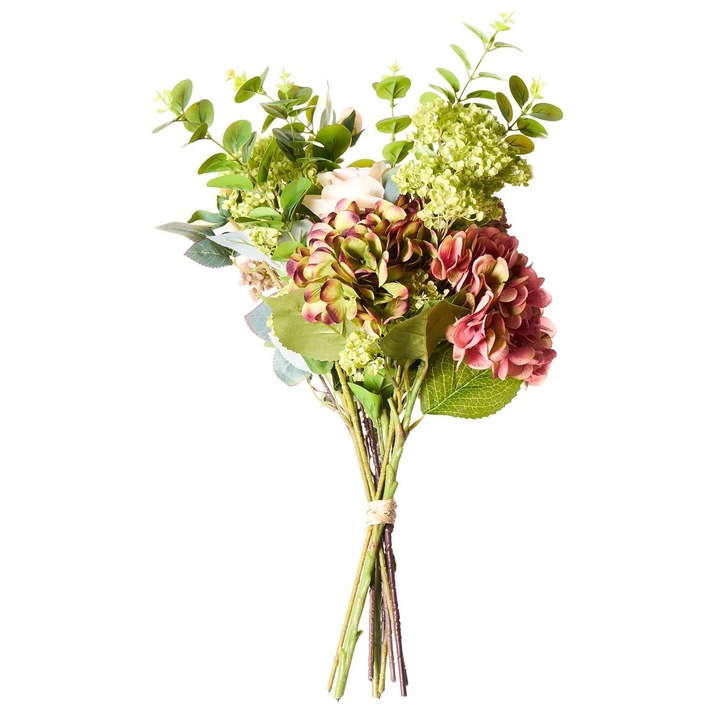 Buchet flori artificiale Beliani Minde 60 cm, roz, 35x35cm