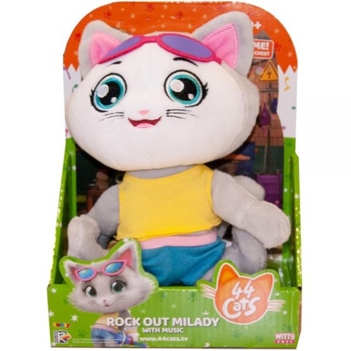 Jucarie din plus Milady cu sunete, 44 Cats, 20 cm