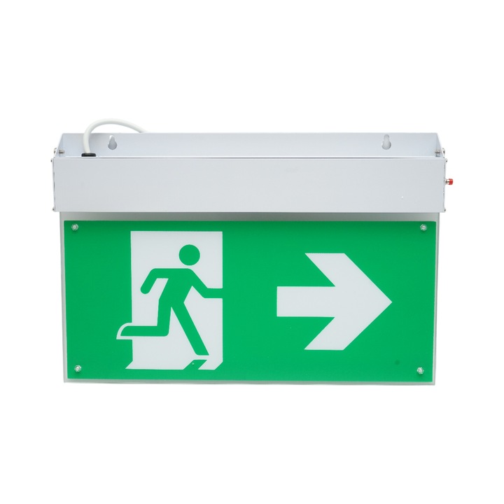 Lampa de urgență LED Breckner, 3W, montaj aplicat, IP20