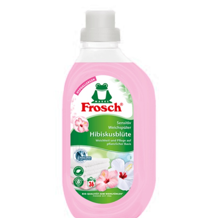 Frosch Balsam de rufe Hipoalergenic & Renew Effect Hibiscus 900 ml