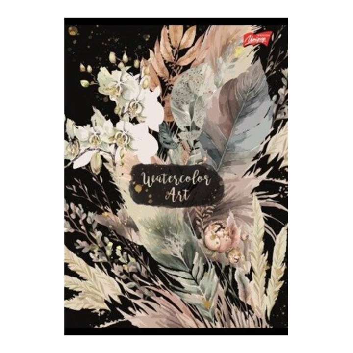 Caiet A5/60 Laminat "Motivatie", design elegant, hartie de calitate, multicolor