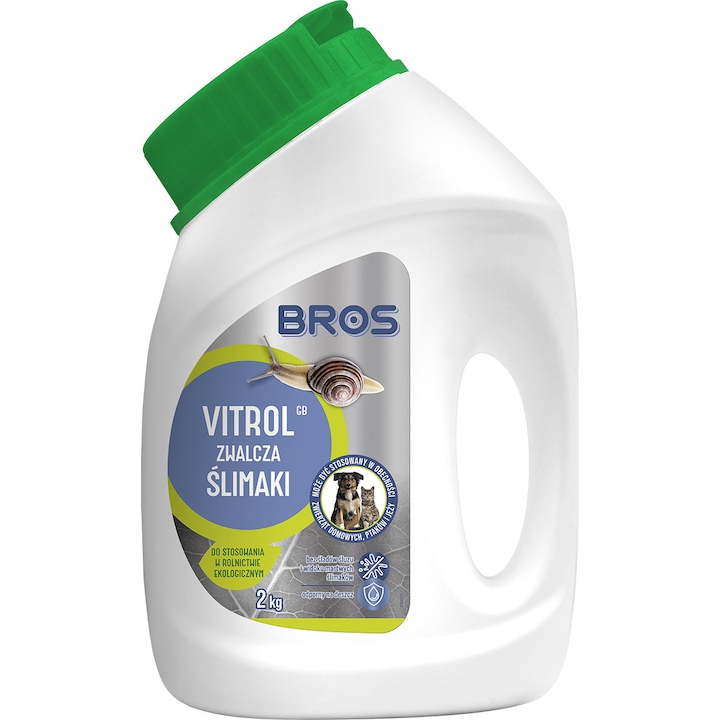 Гранулат BROS Vitrol GB, борба с охлюви, 2кг