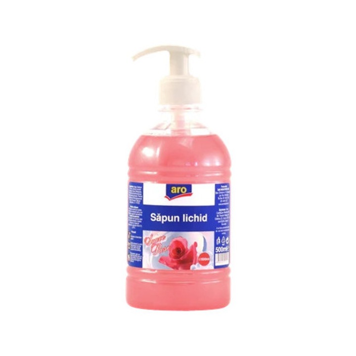 Течен сапун, Аро, 500 мл, аромат роза