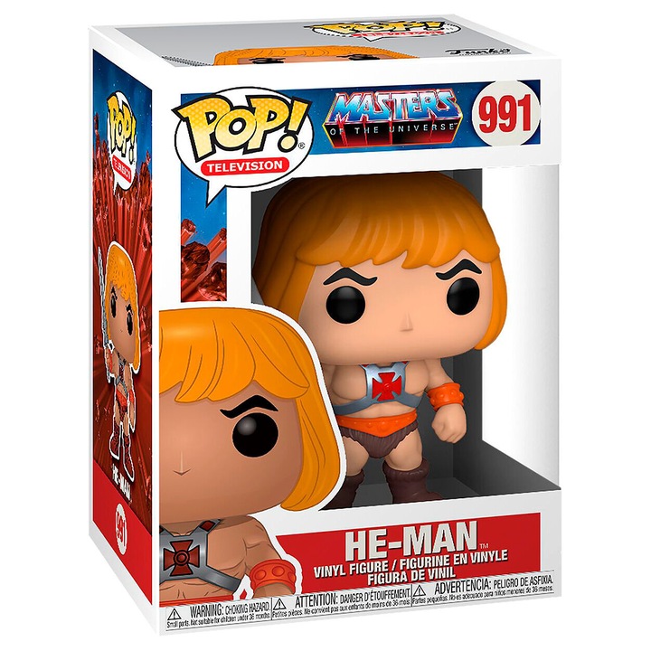 Figurina de colectie Funko POP! Masters Of The Universe − He−Man #991