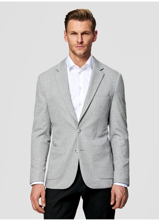 Sacou Pako Lorente, slim fit, pepit, gridwqfwqd, Gri