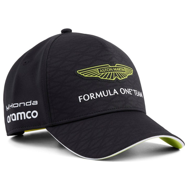 Czapka Aston Martin F1 2026 Team - Czarna, Negru, One-Size