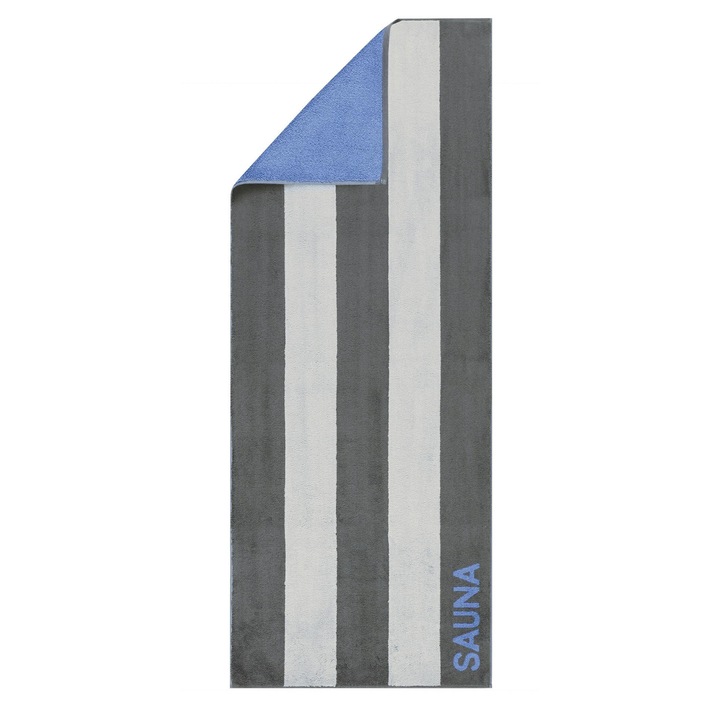 Fürdőlepedő, Egyéb gyártó, 80x200cm, 100% pamut, hamuszürke, 480g/m2