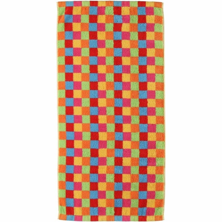 Плажна кърпа Cube, 70x180см, многоцветна, 100% памук, 510гр/м2