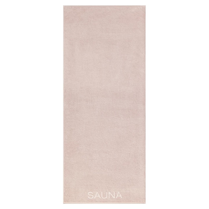 Плажна кърпа, Pure, 80x200см, 100% памук, 500гр/м2, пудра розов