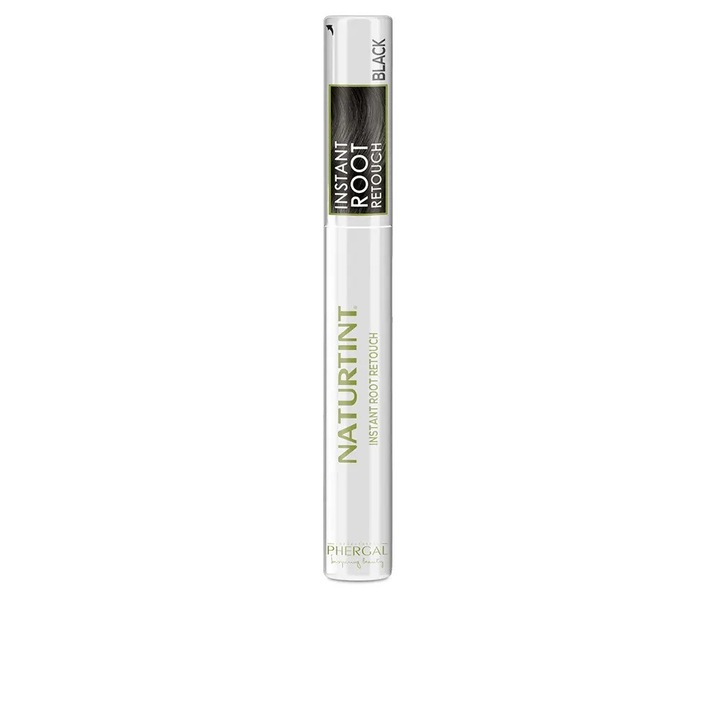 Corector temporar pentru rădăcini 2 in 1 Naturtint negru 10 ml