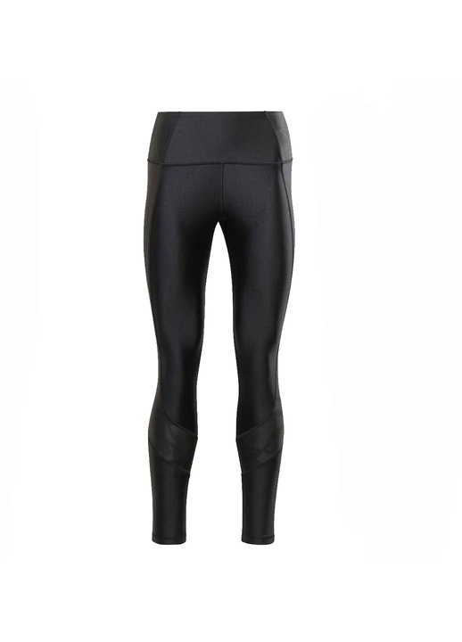 Női leggings, Reebok, Fekete, Yoga Scribble HR Tlght 2634, Fekete