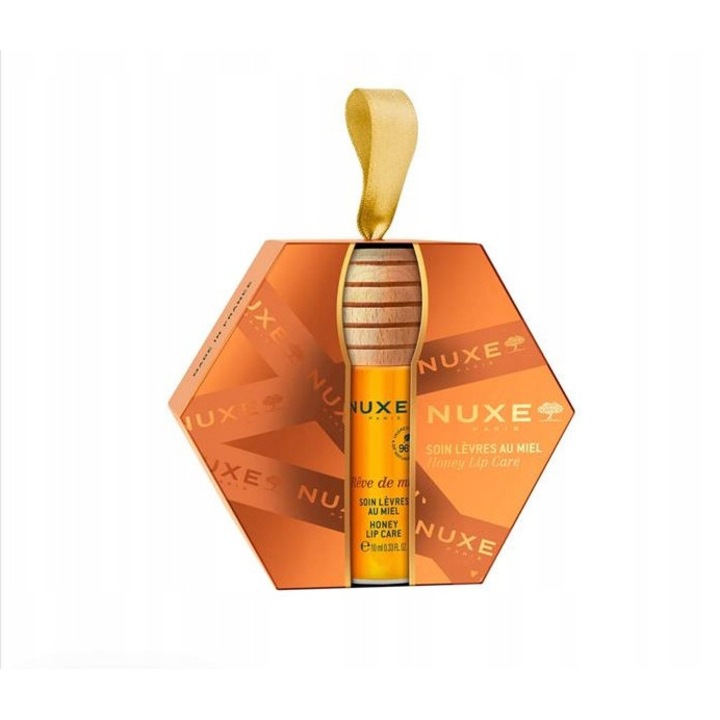 Nuxe Reve de Miel Медено олио за устни, 10 мл, органично