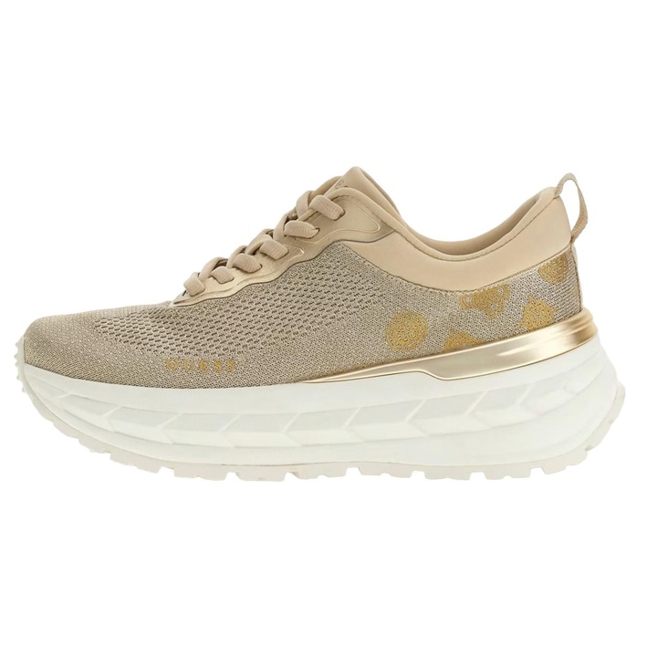 Női tornacipő FLPRN3FAB12, GUESS, Arany