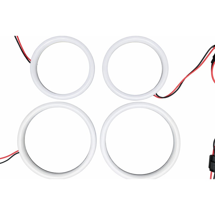 Ochi de înger cu LED din bumbac alb - Angel Eyes BMW E92 Xenon White, Onlineavto ®