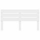 vidaXL Fejtámla Fehér 160 cm Faanyag 887521