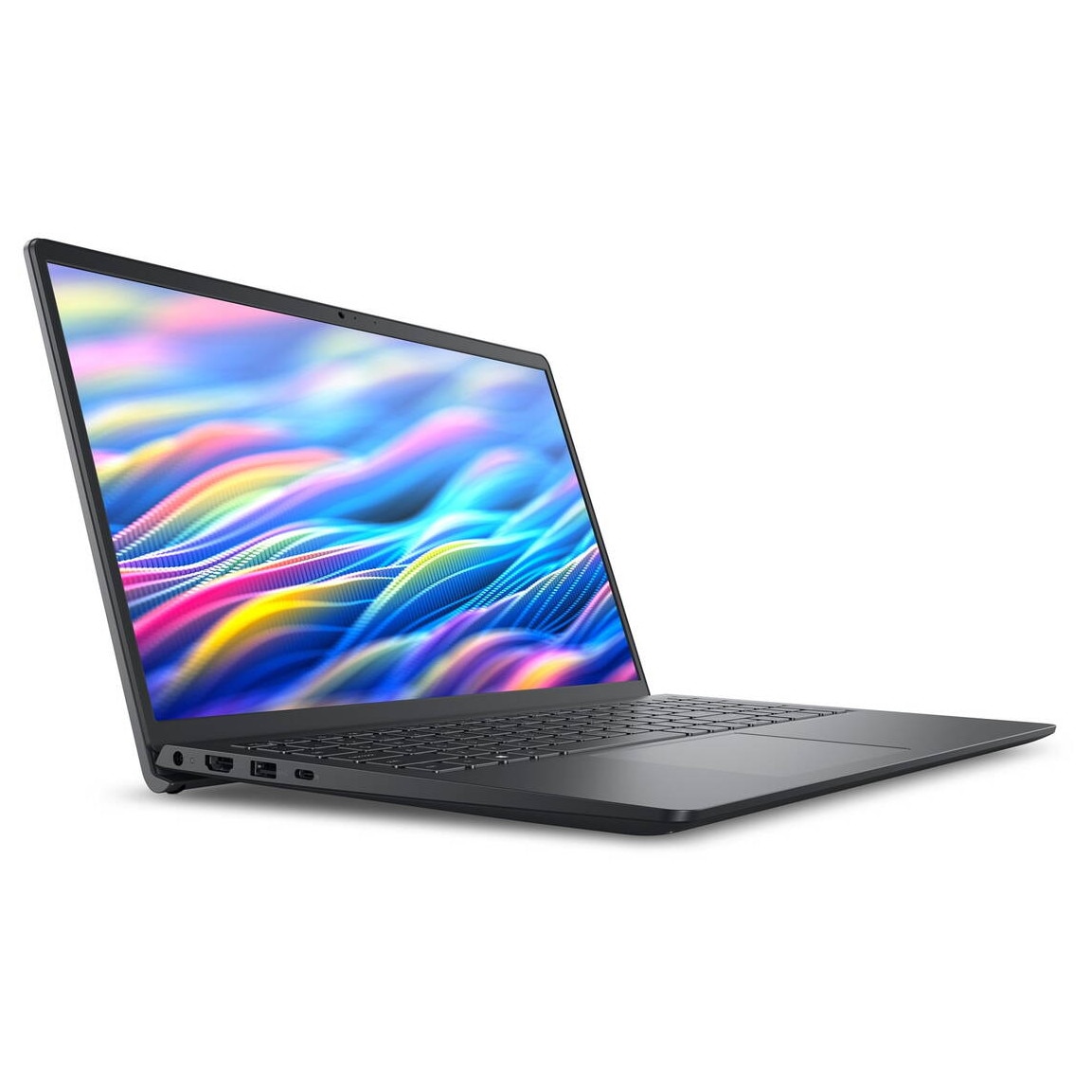 Laptop Dell DC15250, Intel Core i5, 16GB RAM, 512GB SSD, Wi-Fi 6, 15.6inch, Negru