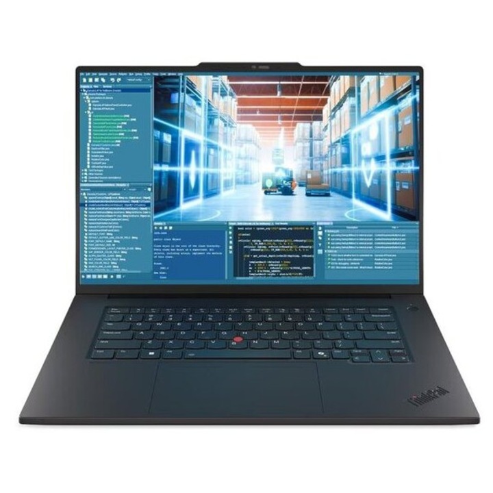 Laptop Lenovo ThinkPad T1g G8 16'' WUXGA IPS, 32GB RAM, 1TB SSD, NVIDIA GeForce RTX 5060, negru