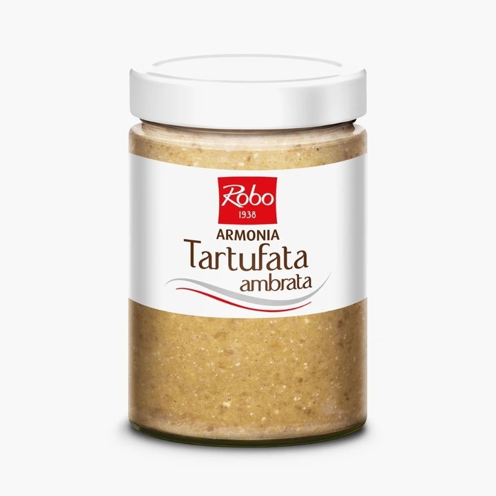 Crema de ciuperci champignon in sos de trufe Tartufata Ambrata Robo 500g