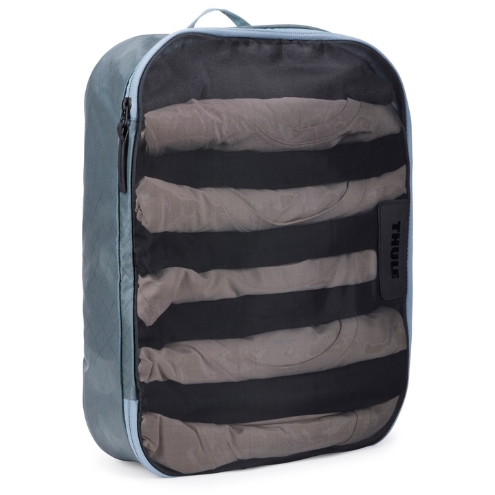 Голяма чанта за съхранение Thule Packing Cube, синя, 31.5x9.5x40cm, рециклиран материал