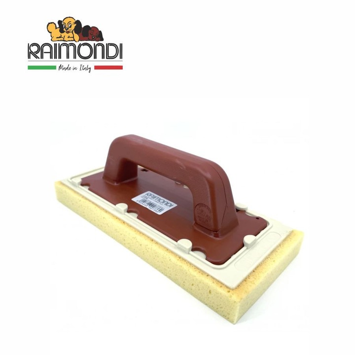 Drisca Raimondi Sweepex, burete cu taieturi, 13x30x3cm, plastic