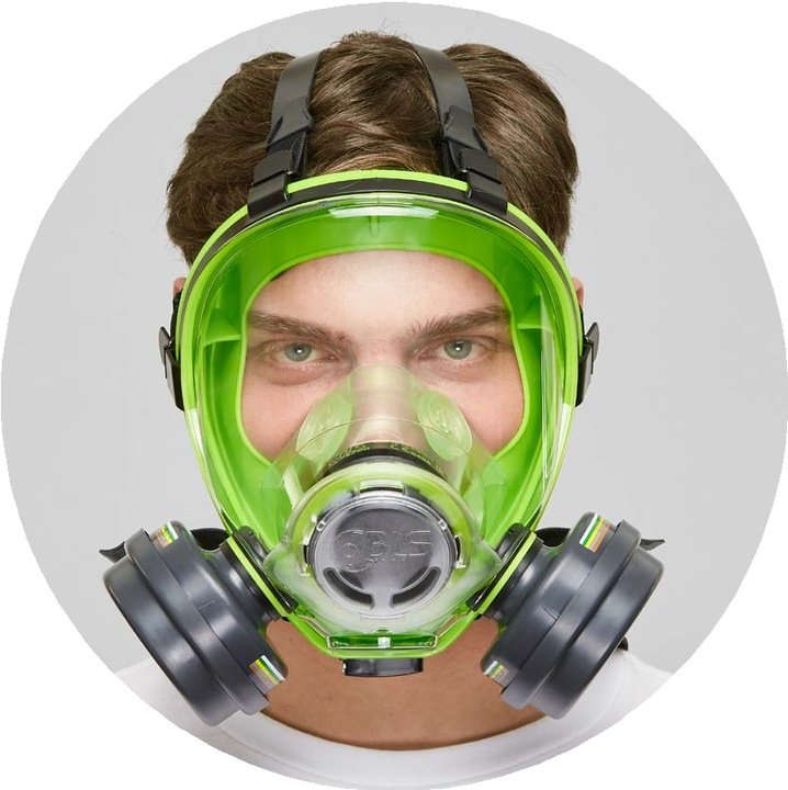 Masca Contra Gazelor Integrala BLS 5000 ABEK1P3 Full Face