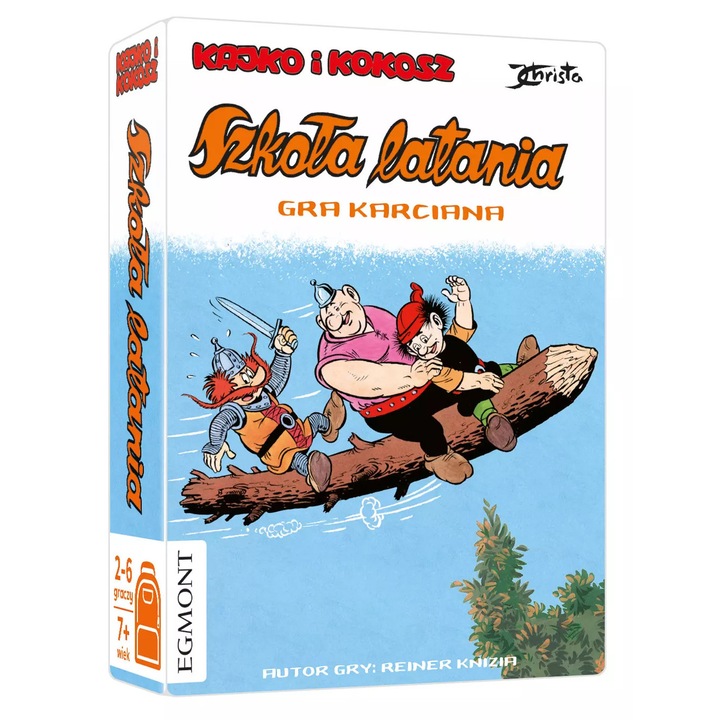 Kajko és Kokosz, Egmont, társasjáték készlet, 55 kártya