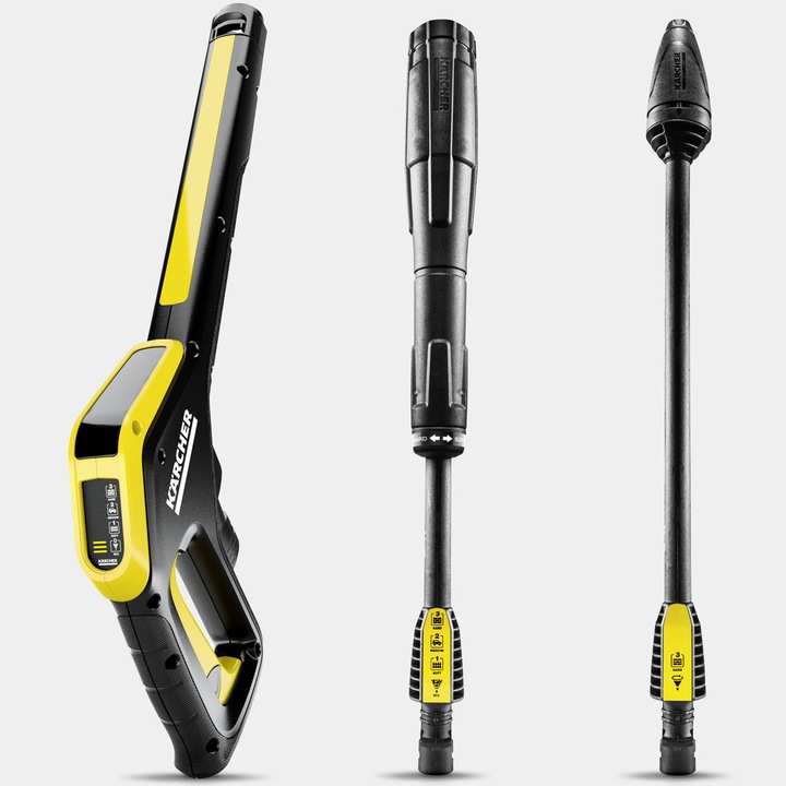 Aparat de spalat cu presiune Karcher K 4 Power Control Flex eco!Booster *EU, putere 1800 W, presiune 130 bar, debit 420 l/h, pistol Power Control G 160 Q, lance Vario Power Jet, lance cu jet rotativ, duza eco!Booster, furtun presiune 8 m