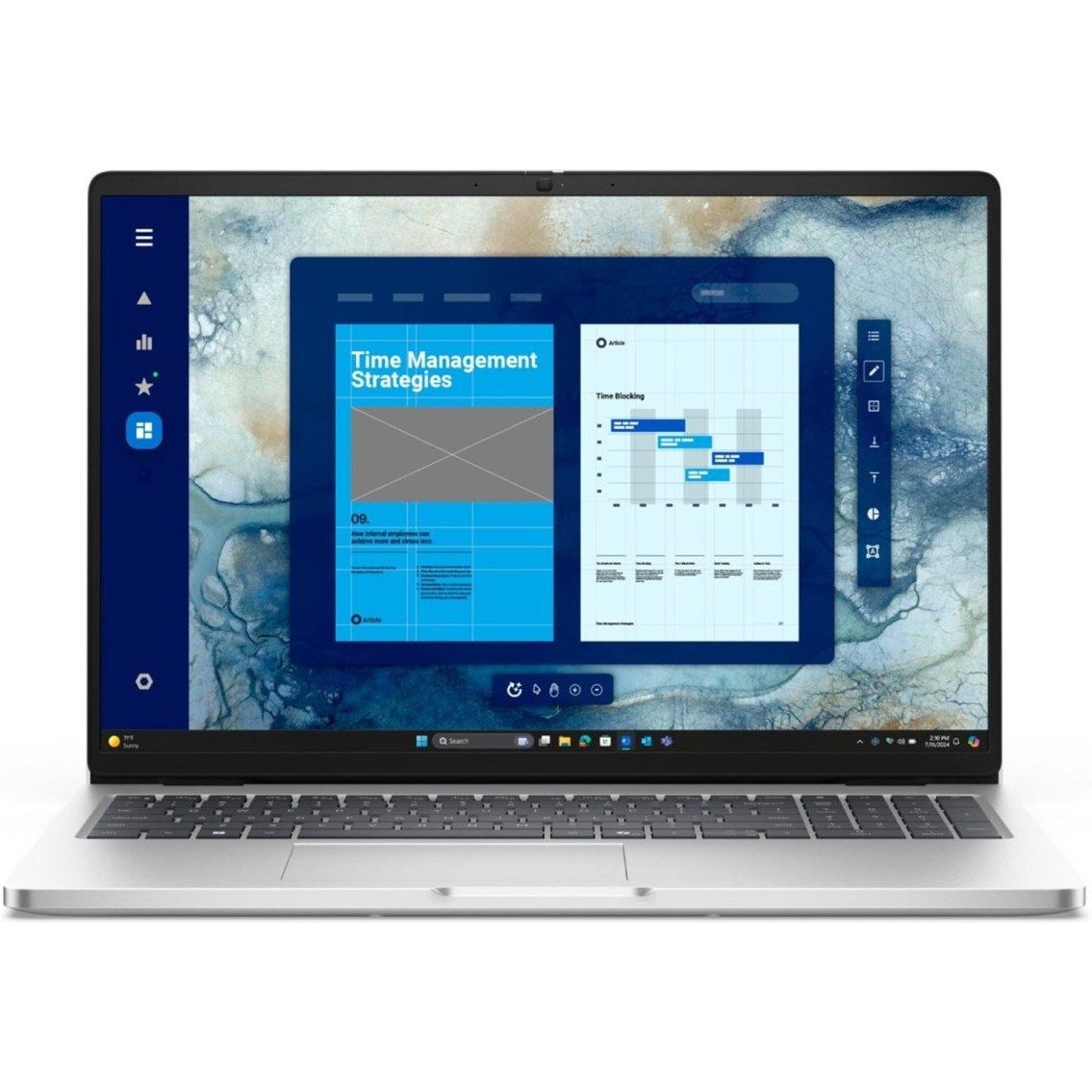 Laptop Dell Pro 16 PC16255 YHY2D, 16 inch 1920 x 1200, AMD 340 6 C / 12 T, 2.0 GHz - 4.8 GHz, 6 MB 16 MB cache, 16 GB DDR5, 512 GB SSD, AMD Radeon Graphics, Windows 11 Pro, Tastatura Czech, Slovak