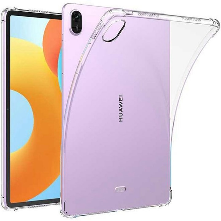 Husa tableta, XGSM, pentru Huawei MatePad 11.5 2025, TPU flexibil, transparent, colturi intarite
