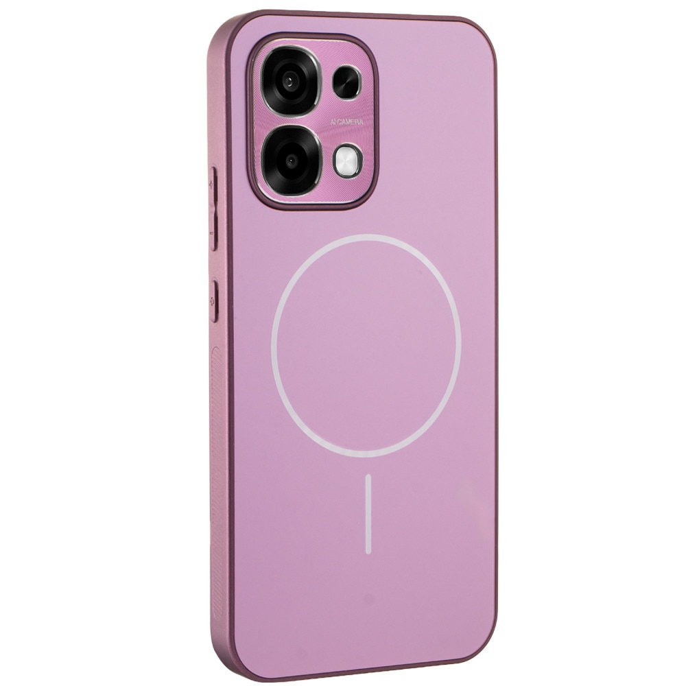 Husa telefon Oppo A6 Pro 5G, roz, compatibila cu MagSafe, protectie sporita, design elegant