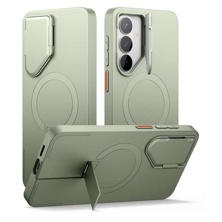 Husa pentru Samsung Galaxy S26, Suritch Shockproof, pentru MagSafe, verde