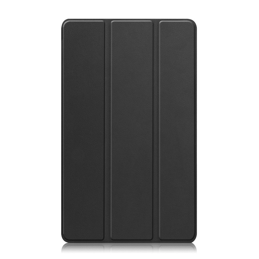 Husa tableta XGSM pentru Lenovo Tab One, neagra, cu functie de suport, material PU si PC