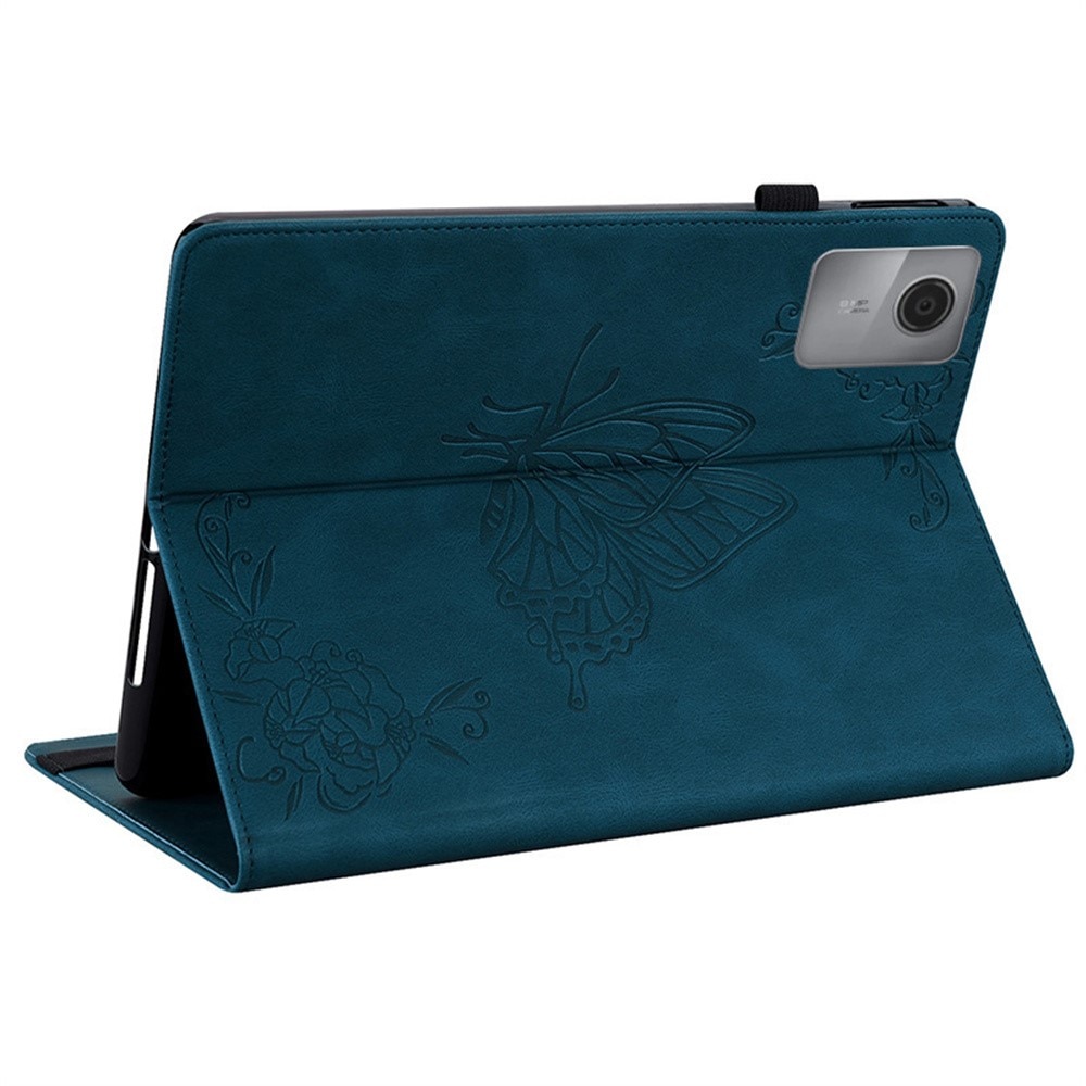 Husa pentru Lenovo Idea Tab 11" / Tab K11 11" (a 2-a generatie), Fluture, albastru