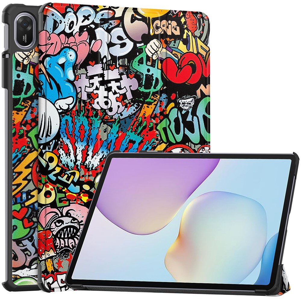 Husa pentru Huawei MatePad 11.5 2025, Smartcase, Graffiti