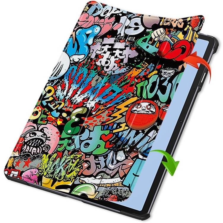 Husa pentru Huawei MatePad 11.5 2025, Smartcase, Graffiti