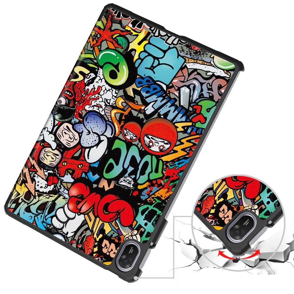 Husa pentru Huawei MatePad 11.5 2025, Smartcase, Graffiti